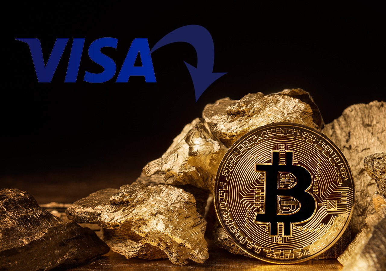 Visa numeste Bitcoin-ul Aur Digital